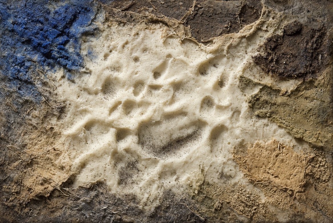 Small and large impressions beside one another without people